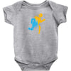 Portal Man Baby Bodysuit