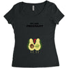 We Are Pregnant Women's Triblend Scoop T-shirt
