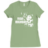 ted friday is highday  film fuuny Ladies Fitted T-Shirt