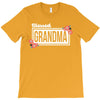 blessed grandma with flower white color T-Shirt