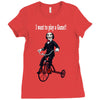 saw trike play a game horror bike Ladies Fitted T-Shirt