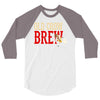 drinky crow 3/4 Sleeve Shirt