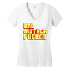 bad mother fucker Women's V-Neck T-Shirt