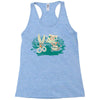 rock, paper, scissor hold Racerback Tank