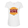 murder king Maternity Scoop Neck T-shirt