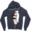 funny art Zipper Hoodie