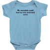 neuroscience humor Baby Onesie