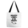 Greatest Papi In The Universe Tote Bags