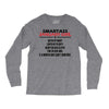 Smartass January Girl Long Sleeve Shirts