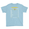 Leo Facts Zodiac Youth Tee