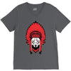 native america wolf V-Neck Tee