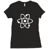 atom glow Ladies Fitted T-Shirt