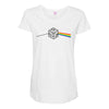 pink floyd parody d20 dungeons and dragons Maternity Scoop Neck T-shirt
