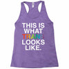 This Is What Trans Looks Like Racerback Tank