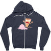don't lose your mind Zipper Hoodie
