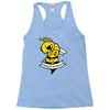 mind your own beeswax Racerback Tank