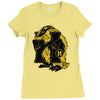 house of badger Ladies Fitted T-Shirt