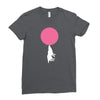 bubble moon Ladies Fitted T-Shirt