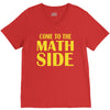 come to the math side V-Neck Tee