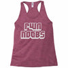pwn noobs Racerback Tank