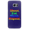 shoot eat sleep repeat gun Samsung Galaxy S7 Edge