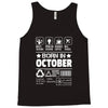 Born In October Tank Top