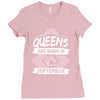 Queens Are Born In September Ladies Fitted T-Shirt