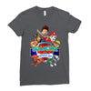 paw patrol birthday boy grandma Ladies Fitted T-Shirt