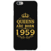 queens are born in 1959 iPhone 6/6s Case