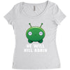 He Will Kill Again Women's Triblend Scoop T-shirt