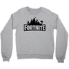 fortnite logo black Crewneck Sweatshirt