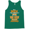 all men are created equal but only the best are born in january 1 Tank Top