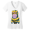 thanos minion Women's V-Neck T-Shirt