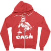 johnny cash Zipper Hoodie