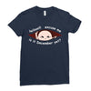 December  Peeking Out Asian Baby Boy Ladies Fitted T-Shirt