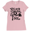 read a book, fool Ladies Fitted T-Shirt