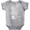 beer doesn't ask silly questions Baby Bodysuit