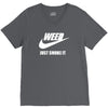 weed   just smoke it   mens funny V-Neck Tee