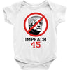 Impeach 45 Stop Trump Baby Bodysuit