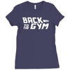 back to the gym Ladies Fitted T-Shirt