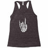 skeleton hand Racerback Tank