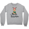 merry cristmas reindeer Crewneck Sweatshirt