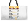 Libra Facts Zodiac Weekender Totes