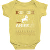 santa aries xhristmas ugly t shirts Baby Onesie