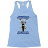 funny , fourtwo wheels, ideal gift, birthday present Racerback Tank