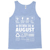 Born In August Tank Top