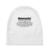 motorcyclist Baby Beanies