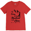 Going To The Mountains Is Going Home V-Neck Tee