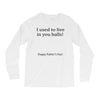 dad balls greeting Long Sleeve Shirts