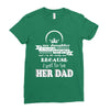 i get awesome husband Ladies Fitted T-Shirt